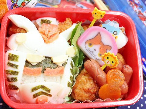 ガンダム好き長男に捧げるファーストガンダムキャラ弁